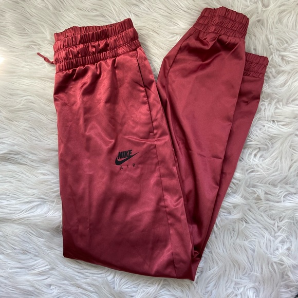satin nike joggers